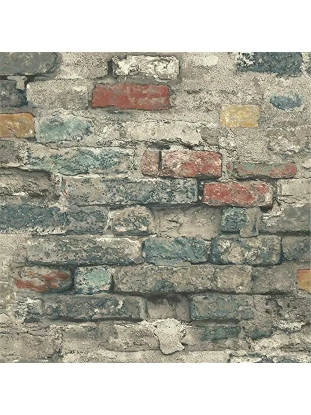Peel Stick Wallpaper Teal Modern Removable Vinyl Wall Decor Washable
